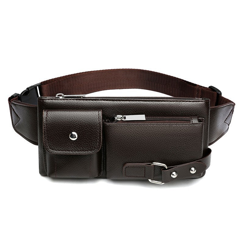 Bolsa de cintura impermeable al por mayor PU Messenger
